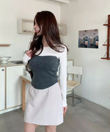 Raised skirt - sk
