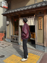 ASCLO Rita Leather Jacket (3color)