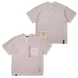 23 インサイドアウトピグメントオーバーサイズTシャツ / 23 INSIDEOUT PIGMENT OVERSIZED T-SHIRTS BEIGE / CHARCOAL