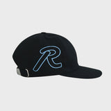 ビッグRフラットキャップ / B-I-G R FLAT CAP (BLACK)
