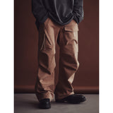 カーターダイアゴナルジップパラシュートパンツ / CARTER DIAGONAL ZIP PARASHUTE PANTS_PK