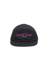 コットン刺繍キャップ / COTTON EMBROIDERED CAP (CHARCOAL)