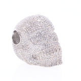 TIKOONZ アイスドアウトキングスカルペンダント / TIKOONZ ICED OUT ICE KING SKULL PENDANT