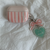 エアポッズ・バッズケース _ コーラルレター / Airpods • Buds case _ Coral letter