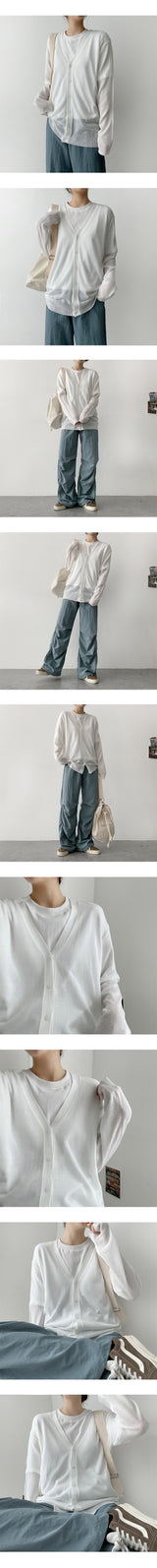 サマーニットカーディガン / Michol Summer Knit Cardigan