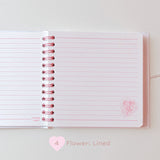 Heart pocket ♡ twin ring notebook
