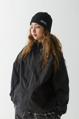 ウィンドブレーカーフーデッドリバーシブルジャケット/BSR2223FWJK036 TWAN WINDBREAKER HOODED REVERSIBLE JACKET CREAM/BLACK