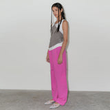 フリーサイズカーゴパンツ / FREE SIZE CARGO PANTS (PINK)
