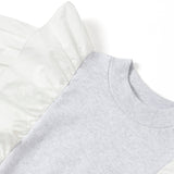 FRILL WING SWEATSHIRT_LIGHT GRAY (6609908662390)