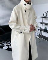 ハイネックロングコート/SI High-Neck Long Coat (2 colors)