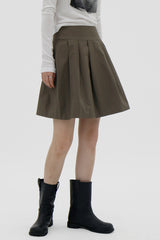 マロンフレアスカート / Marron Flare Skirt (2color)