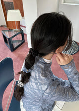mini pleats scrunchie - 4set