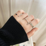 ジェリーハートリングセット / Jelly Heart Ring 7 set (2 color)