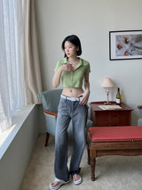 メルトンデニム / no.3423 Melton Gray Denim