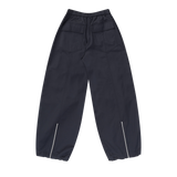 パイピングピンタックパンツ / Piping Pin-Tuck Pants (Dark Gary)