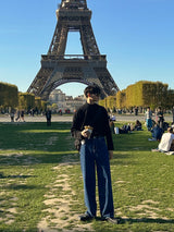 ASCLO Eiffel Wide Crack Denim