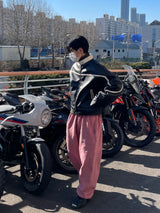 Candy floss jogger pants