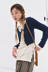 ディアアイレットTシャツ/Dear eyelet t (2 colors)