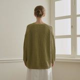 ダッフルドロップカーディガン/Duffel drop cardigan