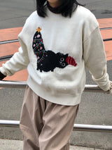Cat tail knit