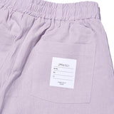 ワンタックワイドフィットショートパンツ/ONE TUCK WIDE FIT SHORT PANTS-LILAC