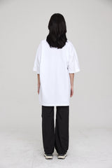 アスレチックオーバーサイズTシャツ /ATHLETIC OVERSIZED T-SHIRT WHITE