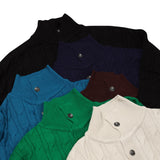 ASCLO High Neck Cable Cardigan (5color)