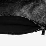 Flan Glossy Leather Hobabag