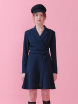TAILORED FLARE ONEPIECE_NAVY (6612503462006)