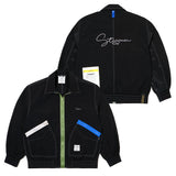 23 ステッチウィンドブレーカー / 23 STITCHED WINDBREAKER BLACK / GRAY