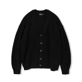 エルボーセクションヘビーカーディガン/ELBOW SECTION HEAVY CARDIGAN BLACK