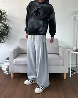 サイドスナップワイドスウェットパンツ