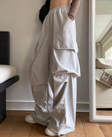 （UNISEX）F/Wバルーンカーゴナイロンパンツ