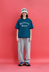 ARGYLE KNIT BUCKET HAT / IVORY