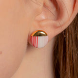 2022パントンストレイタムデイリーラウンドピアス/2022 Pantone Stratum daily round earring (RP)