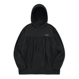 チェリーフーディーウィンドウブレーカー／CHERRY HOODIE WINDBREAKER [BLACK]