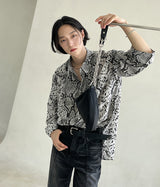 Python Pattern Shirt(2 color) (6595313270902)