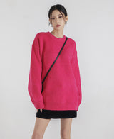 (UNISEX) サイレンスウールオーバーニット
