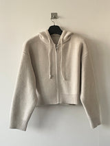 Chewy sweater hood zip up 