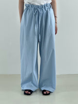 Natural Sleeky string pants