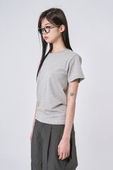 Comfortable charm round-neck T-shirt