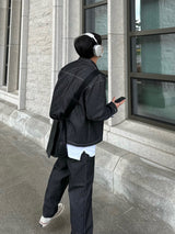 DEFデニムルーズフィットジャケット/DEF DENIM LOOSEFIT JACKET