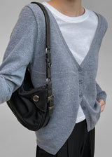 [MADE] Heta Deep V Neck Cardigan
