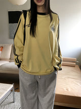Royle track color combination overfit long sleeve t-shirt