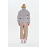 CHERRY KNIT HIGH NECK DOWN [LIGHT LAVENDER]
