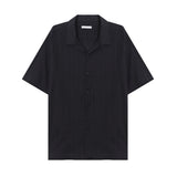 fair stripe open shirt (2 color)