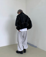 ヴィパーレザージャケット/OWN Viper Leather Jacket (3 colors)