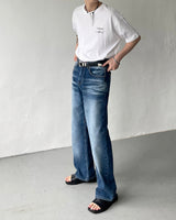 エンボスブルーデニム / TR2450 Embossed Blue Denim (XS ~ L)