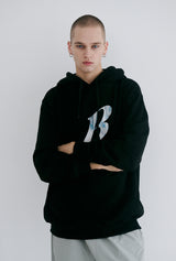 Bロゴパーカー / BSR2223FWPO058 B LOGO HOODIE BLACK
