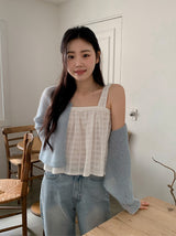 Blossom Mohair Wool Knit Cardigan (5color)